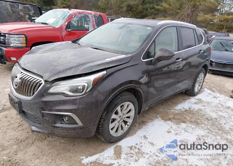 2018 Buick Envision Essence from USA, damaged, VIN LRBFX1SA7JD082349